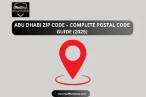 Abu Dhabi Zip Code